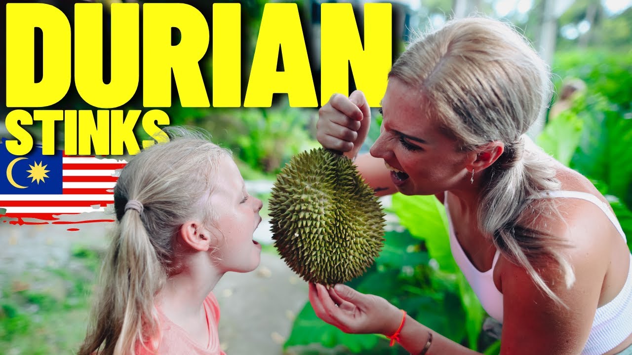 We were SHOCKED when trying DURIAN FRUIT in PENANG MALAYSIA!