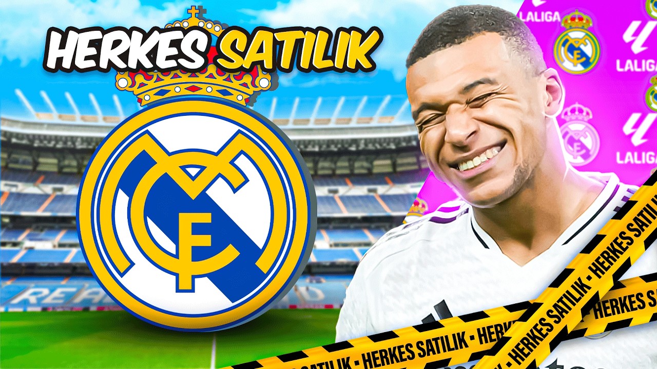 EL CLASICO SONRASI TÜM TAKIM SATILIYOR! // REAL MADRID HERKES SATILIK REBUILD FC 25