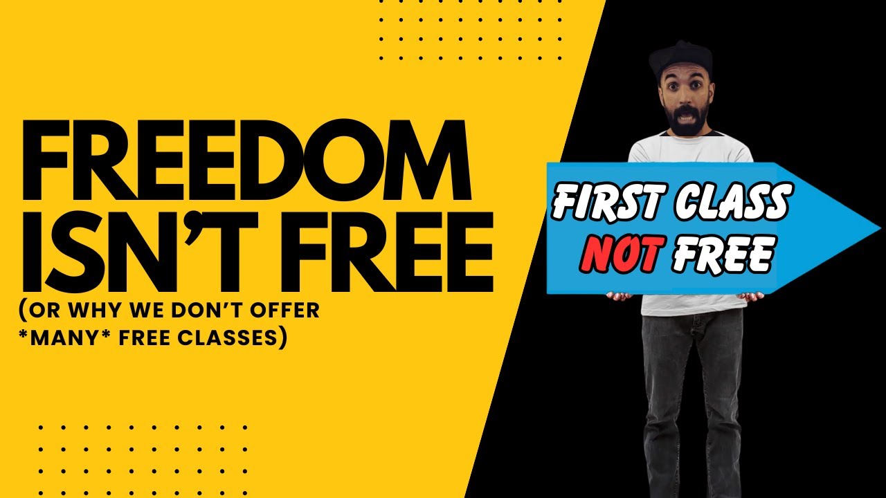Why We Don’t Do Free Classes (And What That Says About Our Gym)
