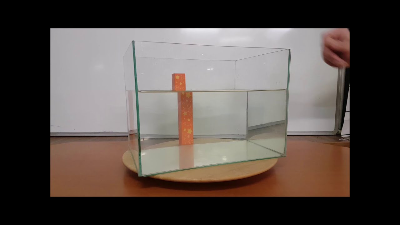 Lom svetla a prekvapivý zrakový vnem. Online experiment.