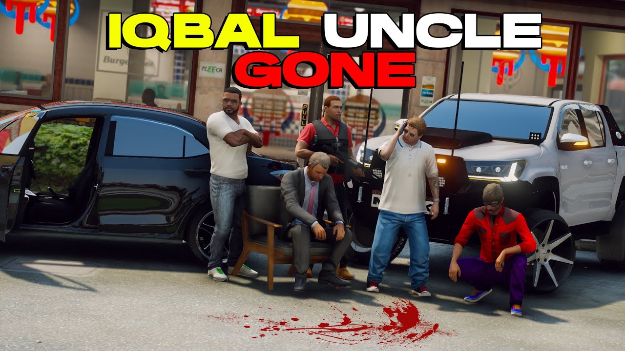 IQBAL UNCLE (THARKI BABA) GONE 💔 | GANGSTER SERIES | GTA 5 PAKISTAN