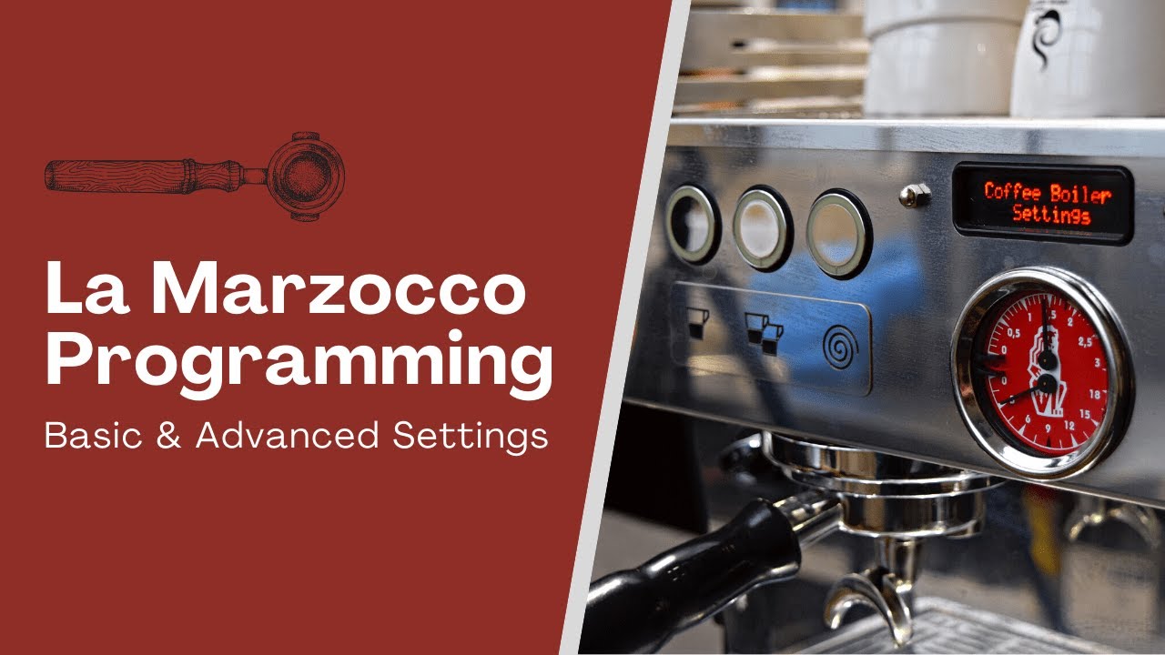 Programming La Marzocco Espresso Machines (Basic & Advanced Settings)