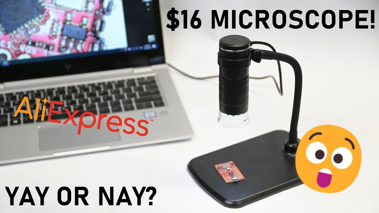 A $16 1000x Digital Microscope?!