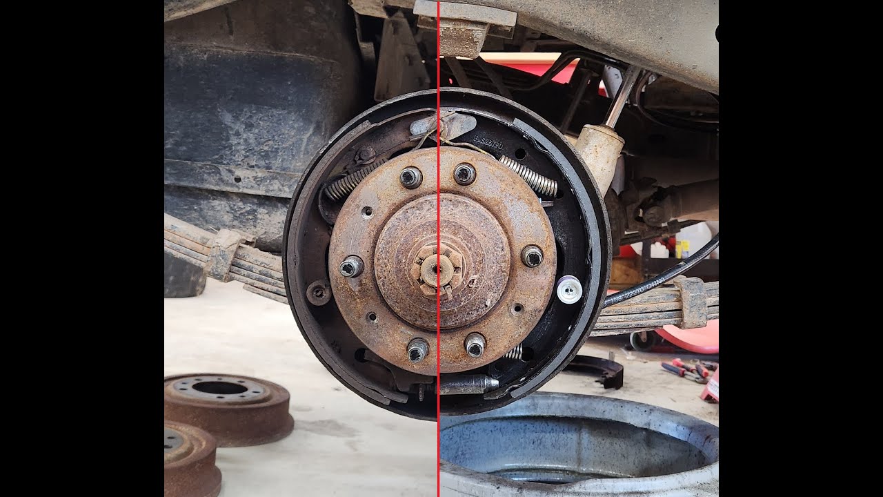Rebuilding the rear and park brake system on my 1985 Jeep CJ-7!