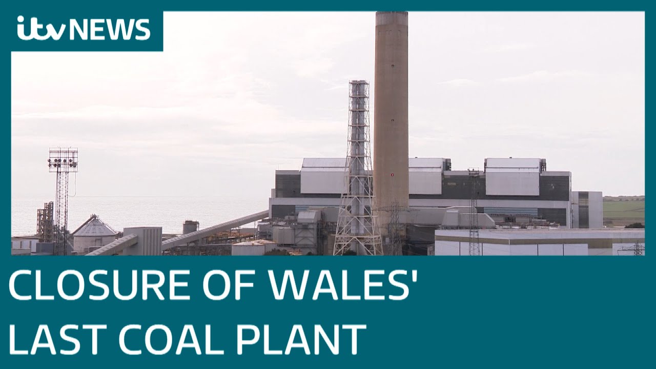 History of Aberthaw power station as Britain goes coal-free | ITV News