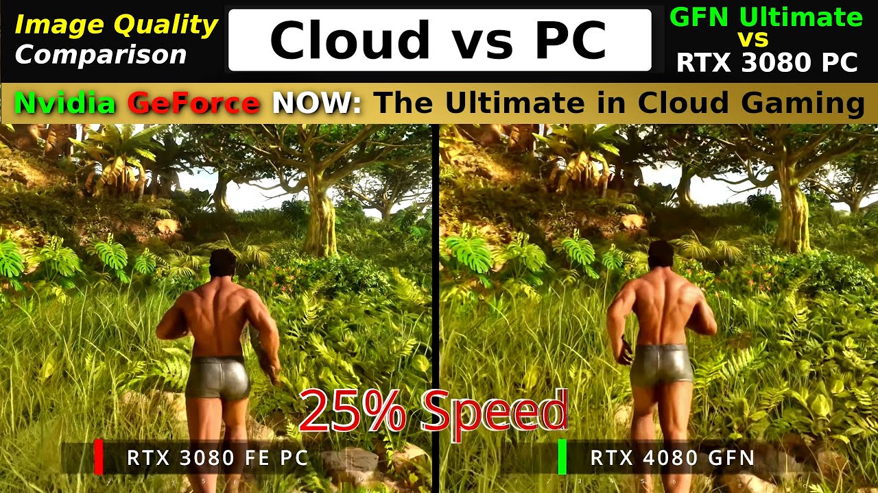 GeForce NOW Image Quality vs my Gaming PC | Ark: Survival Ascended