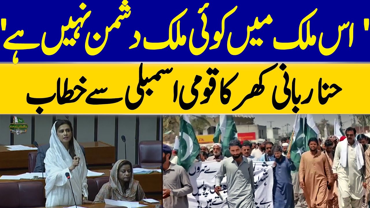 Hina Rabbani Khar's Powerful Speech in National Assembly | Dawn News