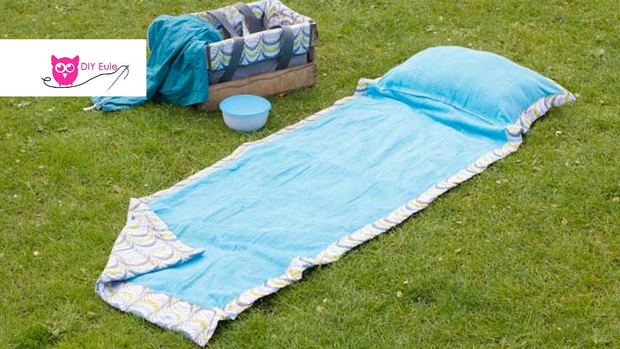 Picknickdecke nähen mit Kissen / DIY Eule & Frlein Pusteblume