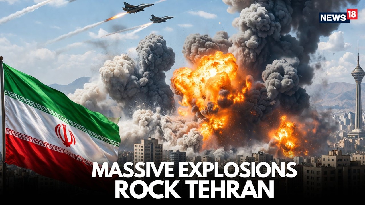 Breaking LIVE: Explosions Rock as Fighter Jets Roar Over Tehran | Israel Launches Fresh Airstrikes