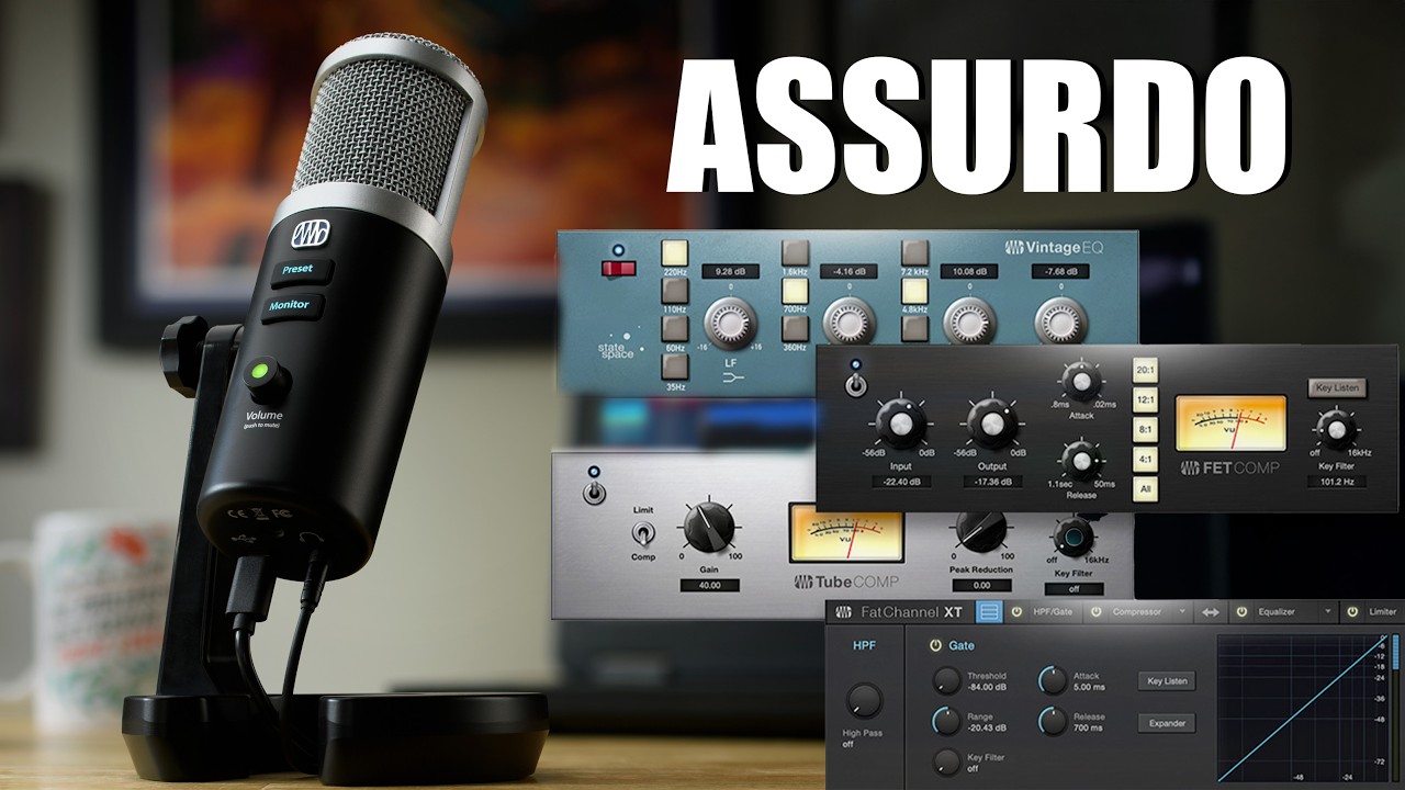 Plugin e DSP integrati in un Microfono? Scopriamo Presonus Revelator Mic!
