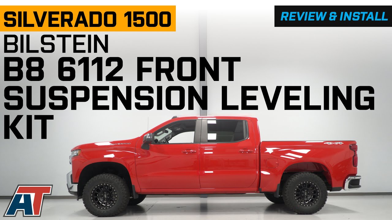 2019-2024 4WD Silverado 1500 Bilstein B8 6112 Front Suspension Leveling Kit Review & Install