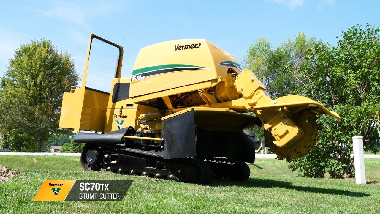 Vermeer SC70TX Stump Cutter