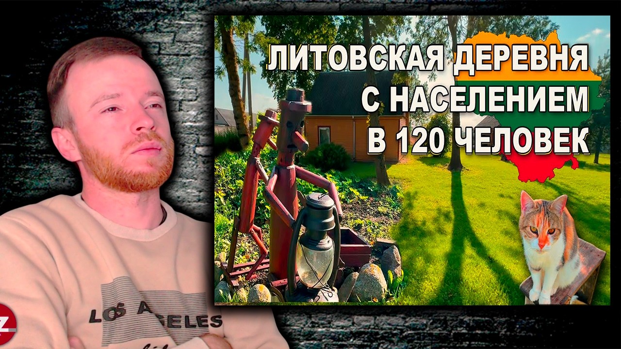 Деревня в Литве с 120 человек в деревне — и живут лучше, чем думаете! | Реакция KOLA KZ