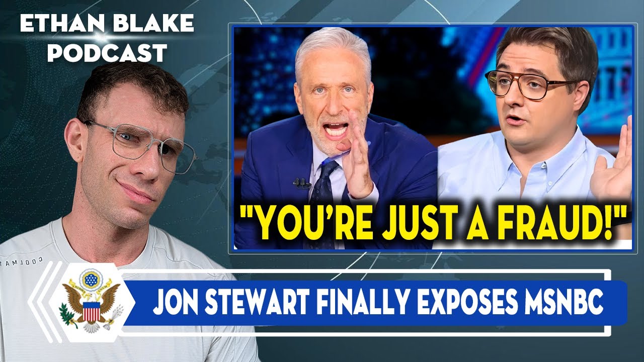 Jon Stewart FINALLY EXPOSES MSNBC For BIASED Reporting On Live TV