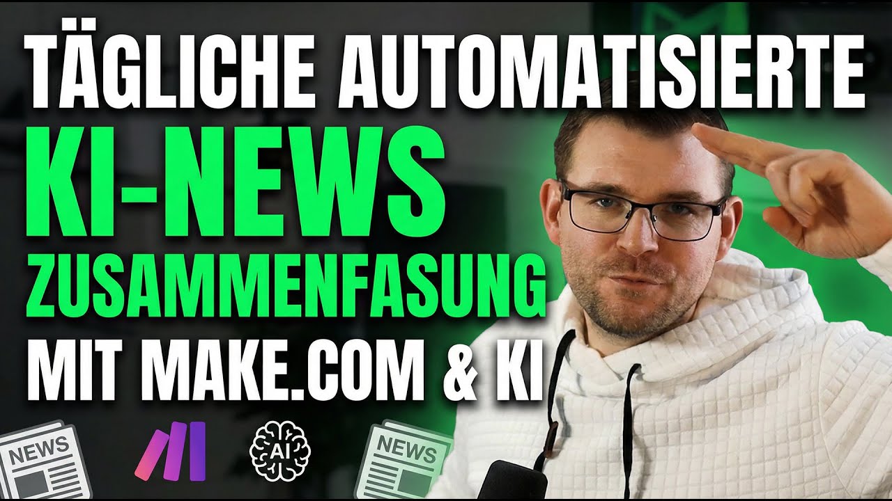 Mit Make und KI die heißesten News automatisiert erstellen & erhalten