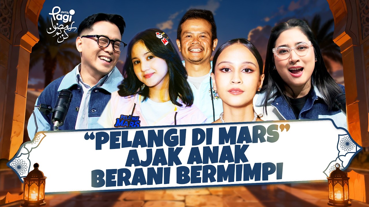 [detikPagi] “Pelangi di Mars” Ajak Anak Berani Bermimpi