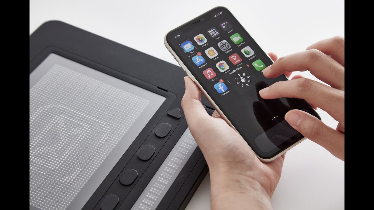 Dot Pad with iOS – The Future of Portable Multiline Braille Reading