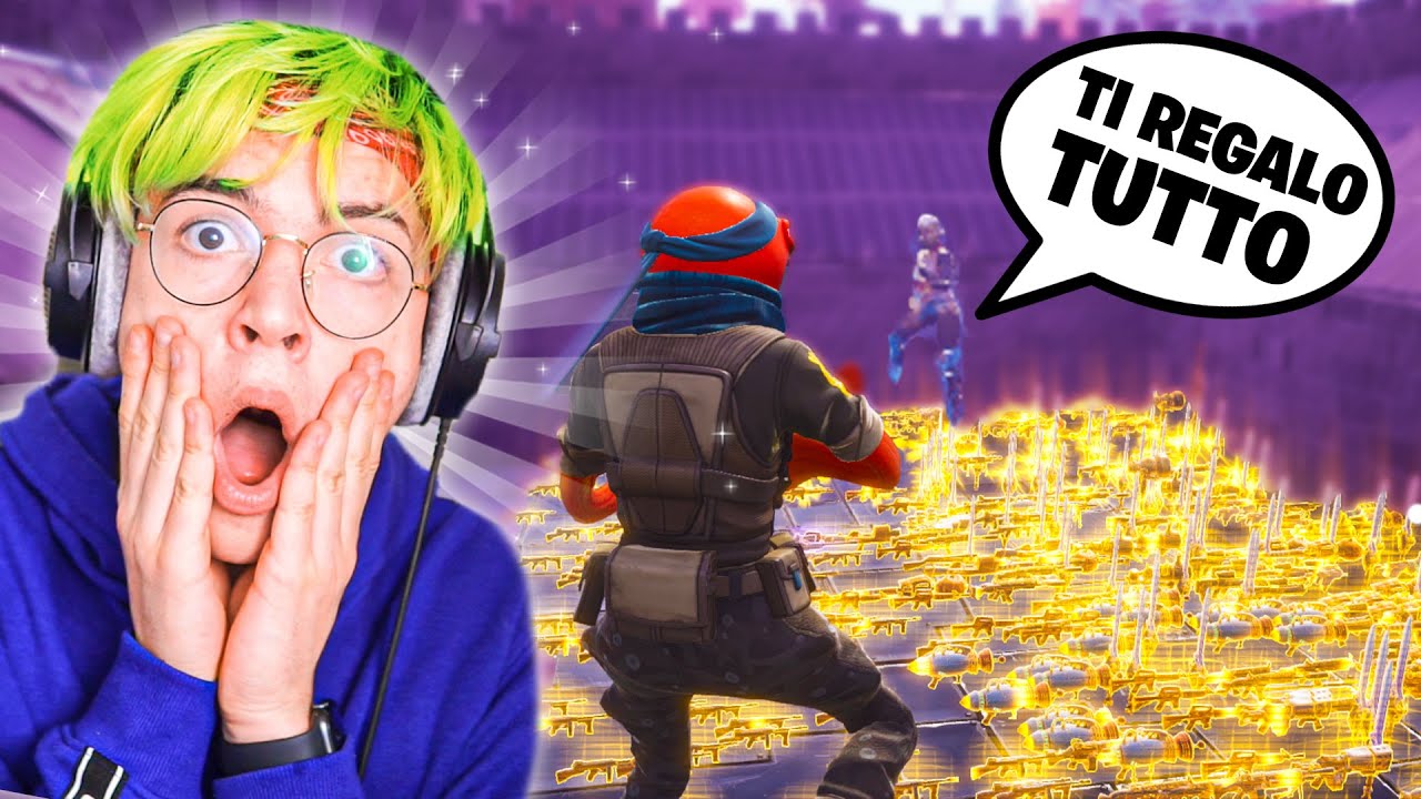 HO TRUFFATO il TRUFFATORE più RICCO AL MONDO😱su Fortnite Salva Il Mondo