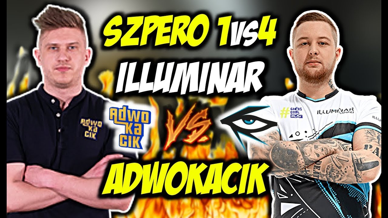 SZPERO NIESAMOWITE 1vs4 ZE SCOUT-a!!! BYALI CLUTCH 1vs3, ADWOKACIK VS ILLUMINAR - CSGO BEST MOMENTS