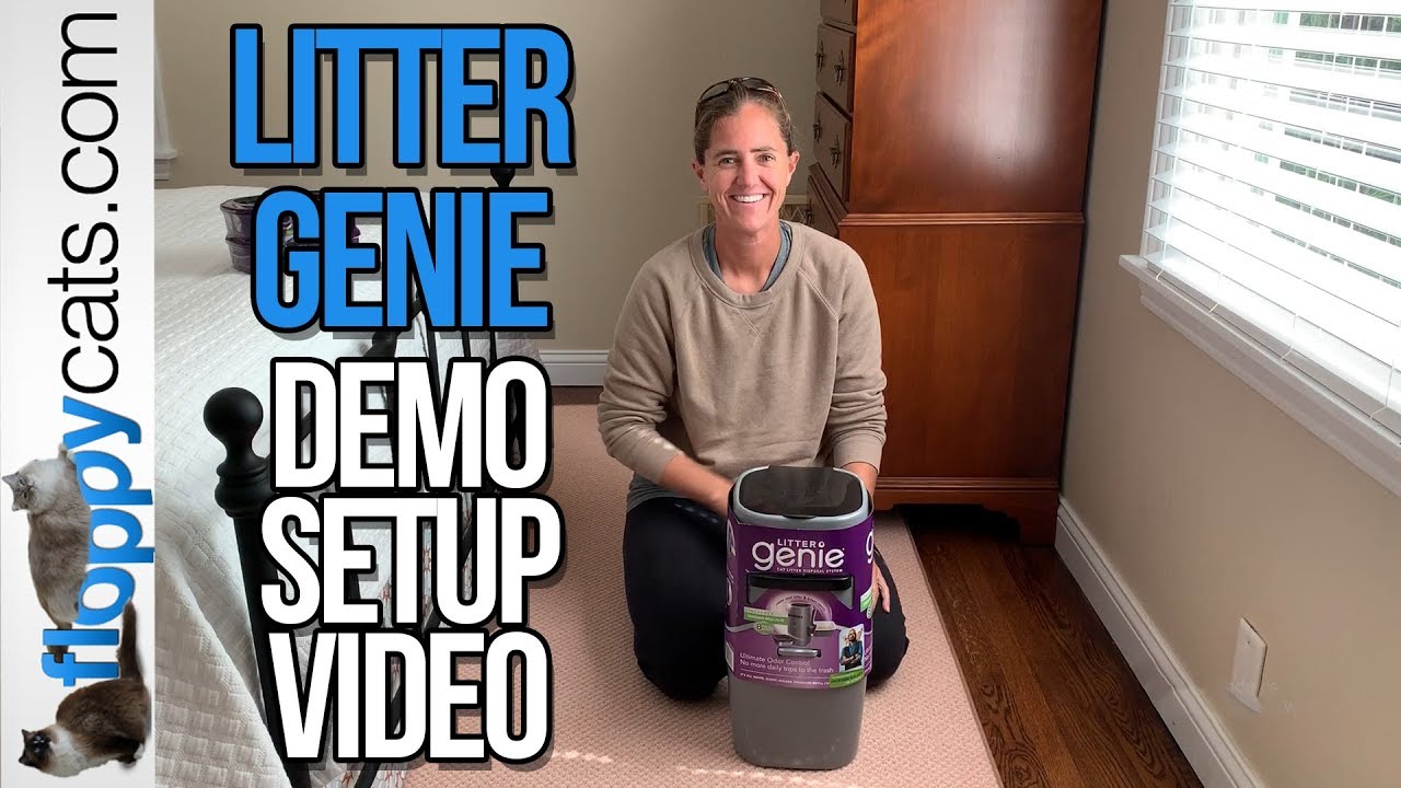 Видеоролик о настройке демонстрационной системы Litter Genie — как использовать систему утилизаци...