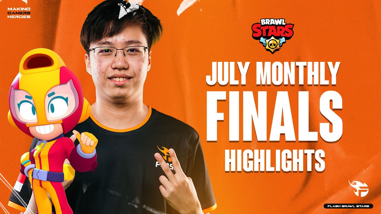 TEAM FLASH BRAWL STARS | JULY MONTHLY FINALS HIGHLIGHTS 2021 | SESA & ANZ