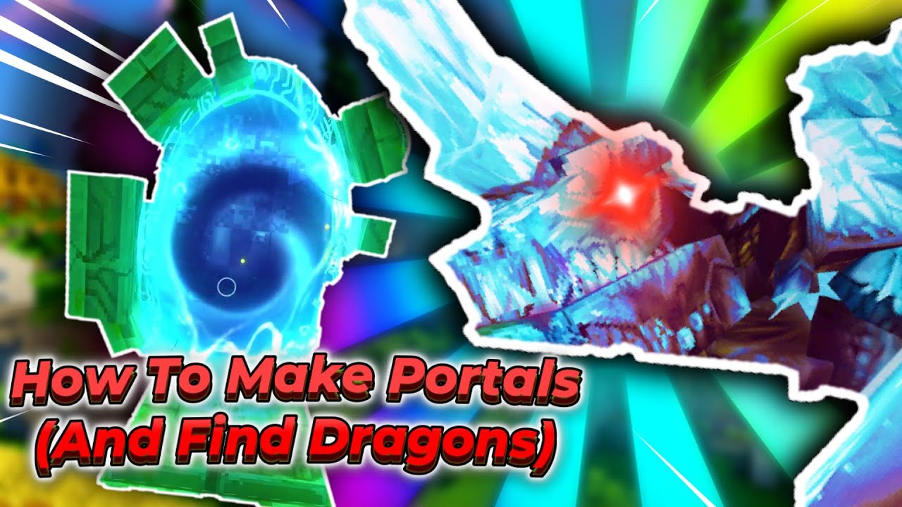 How To Make Portals (And Find Dragons)!! | Hytale Tutorial