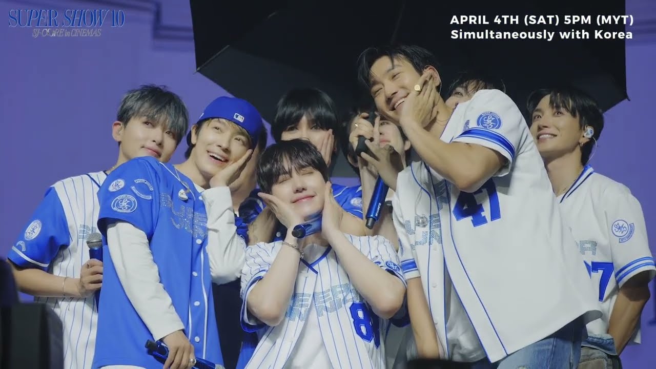 SUPER JUNIOR - SUPER SHOW 10 (OFFICIAL TRAILER) SJCORE IN CINEMAS 4 JUNE 2026
