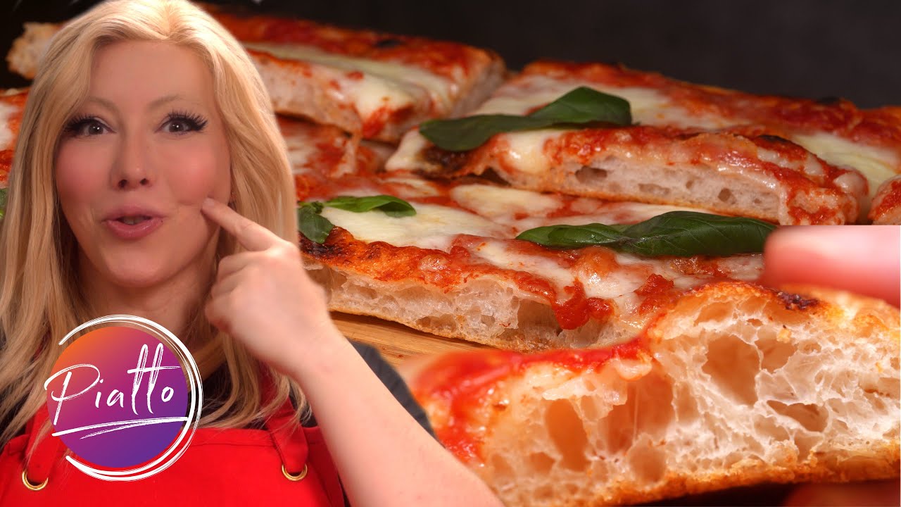 PIZZA IN TEGLIA da SOGNO! Alta Croccante e Soffice come una Nuvola ☁️! 😍 La Ricetta Definitiva!