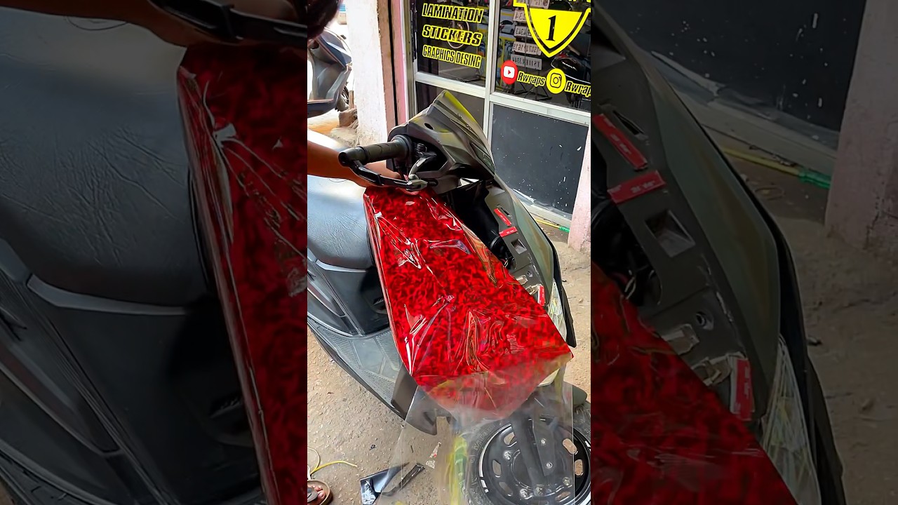 Dio Bs6 Modification #diolover #diomodified #marco #shorts #modified #honda #dio #wrap #bikelover