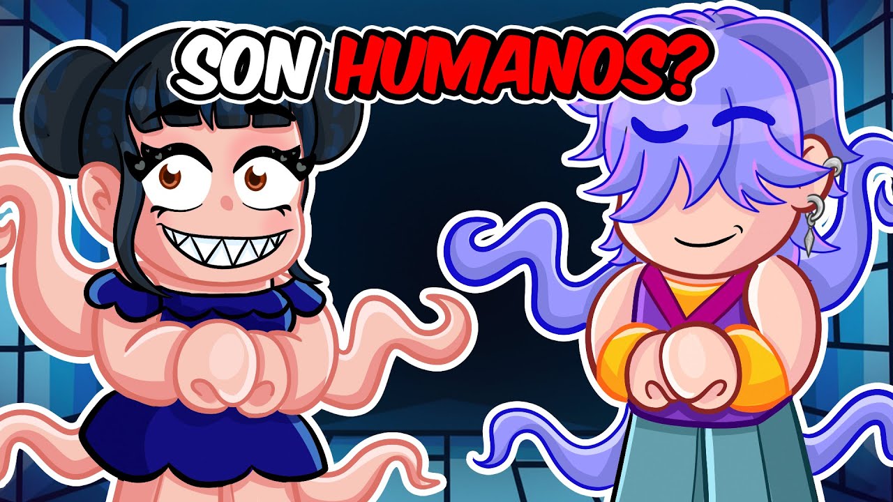 ¡NO, NO SON HUMANOS! Zoey NO ABRAS la PUERTA en ROBLOX!