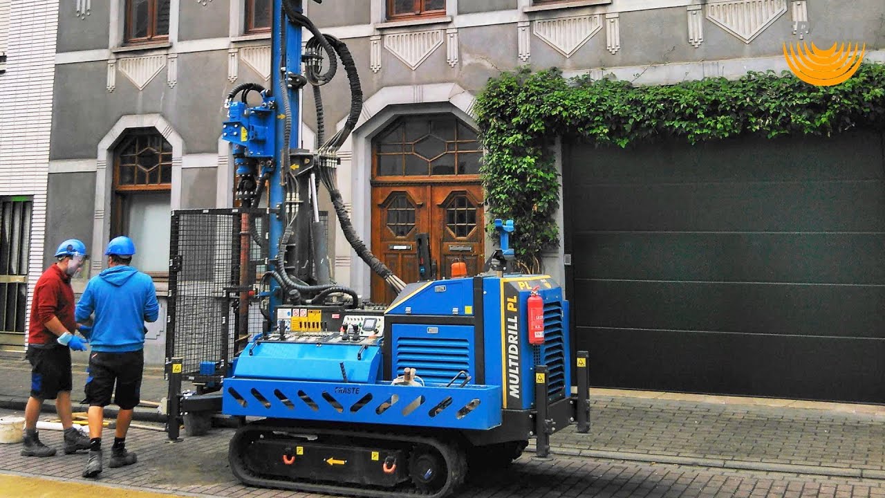 FRASTE MULTIDRILL PL G - Compact and lowered drilling rig