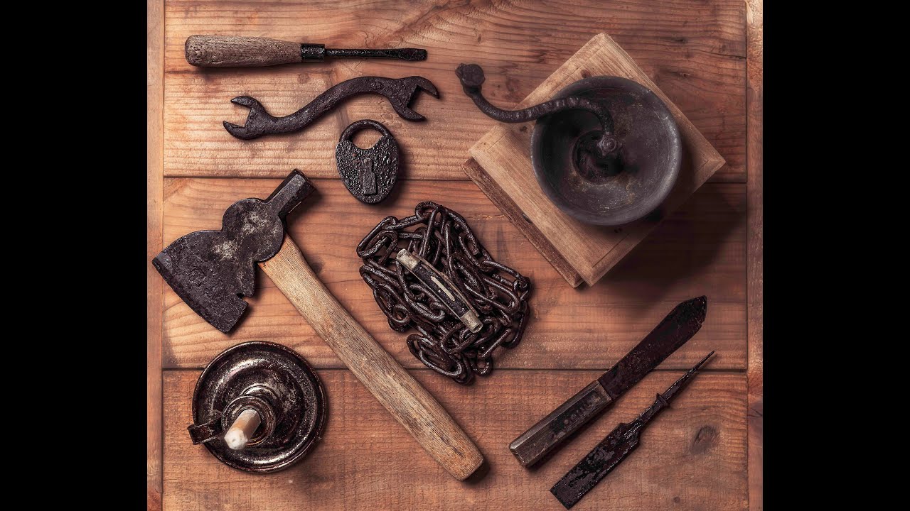 An 1850s Artifact Photoshoot