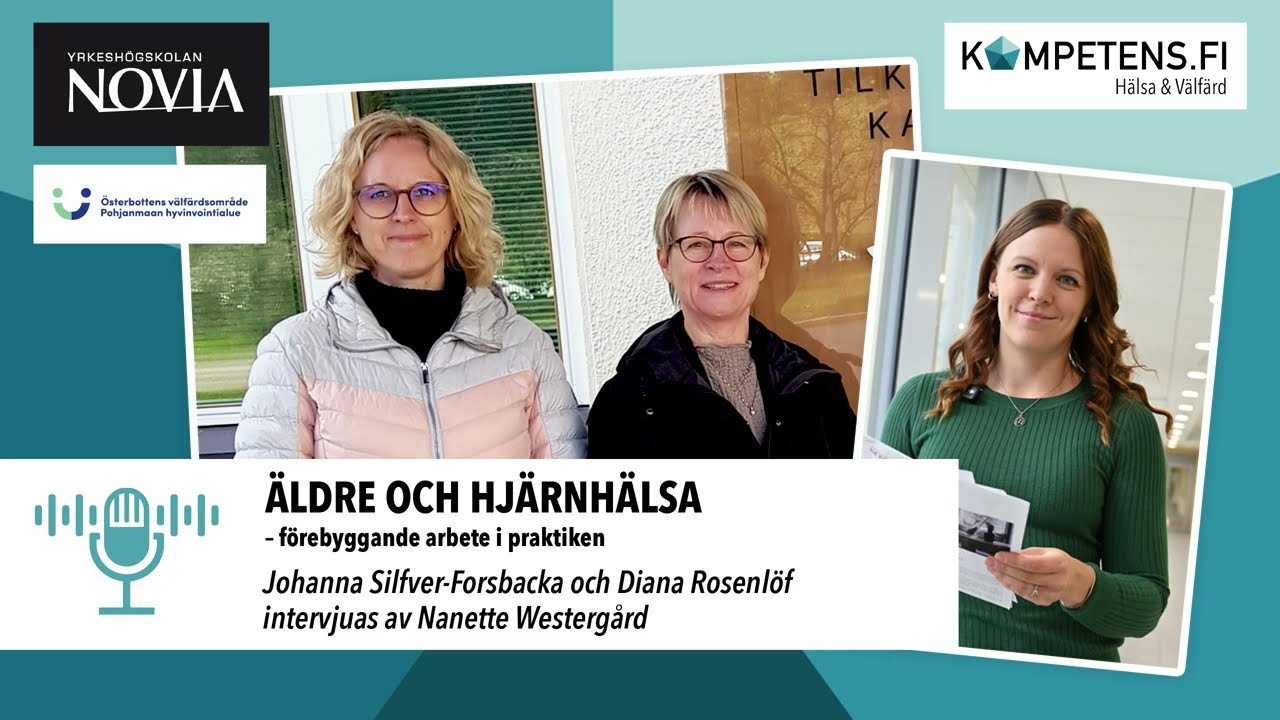 PODCAST: Äldre och hjärnhälsa – förbyggande arbete i praktiken