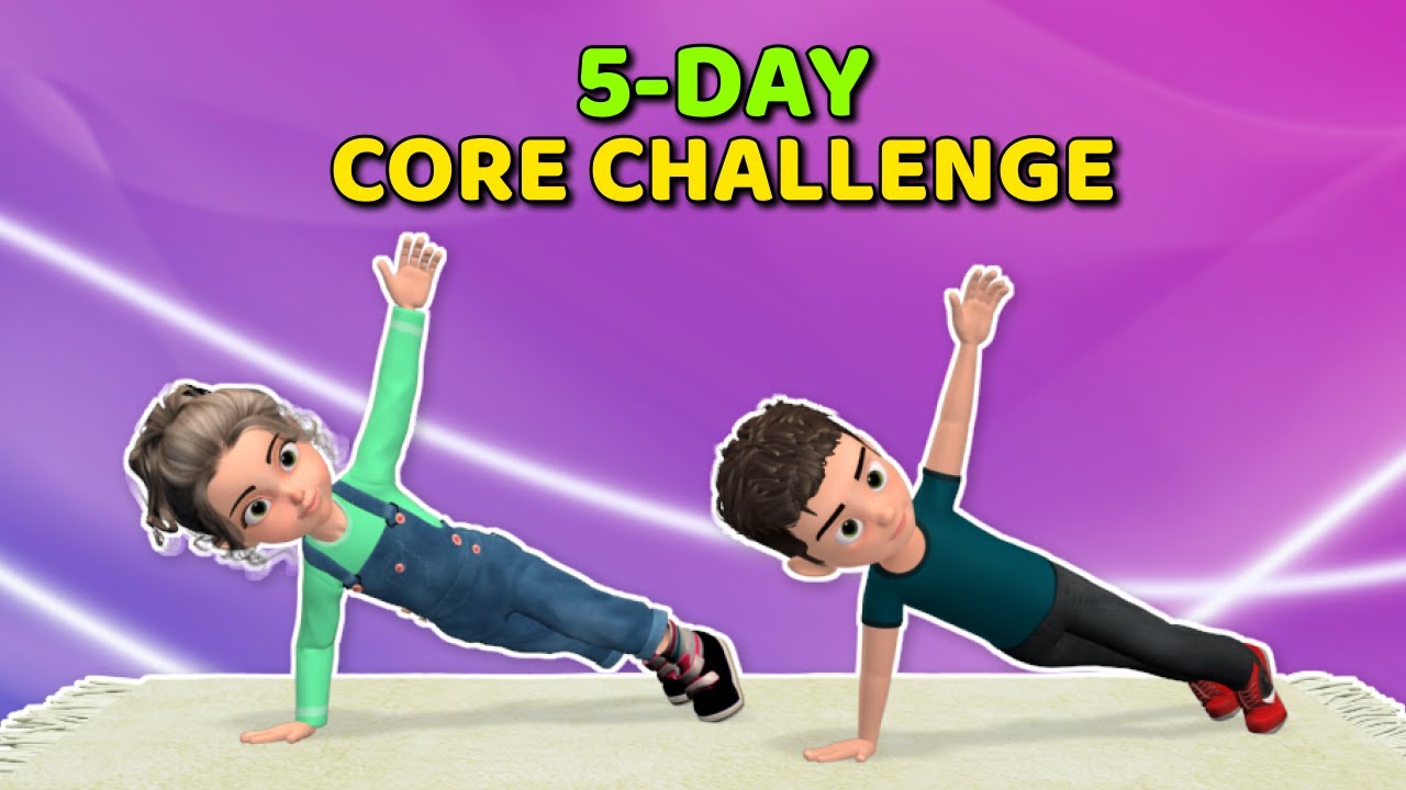 5-DAY CORE CHALLENGE: ALL-MAT KIDS WORKOUT