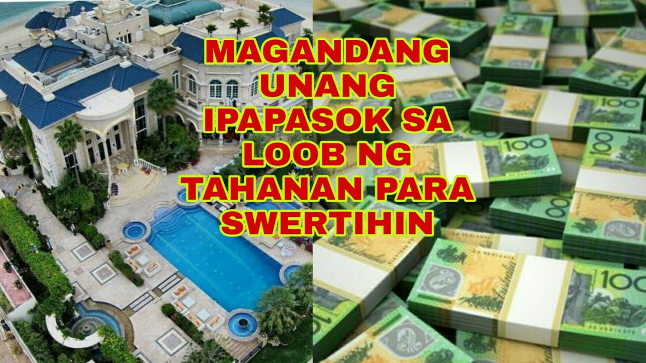 MAGANDANG UNANG IPAPASOK SA LOOB NG TAHANAN SA UNANG PAGLILIPAT PARA SWERTIHIN  - Apple Paguio7