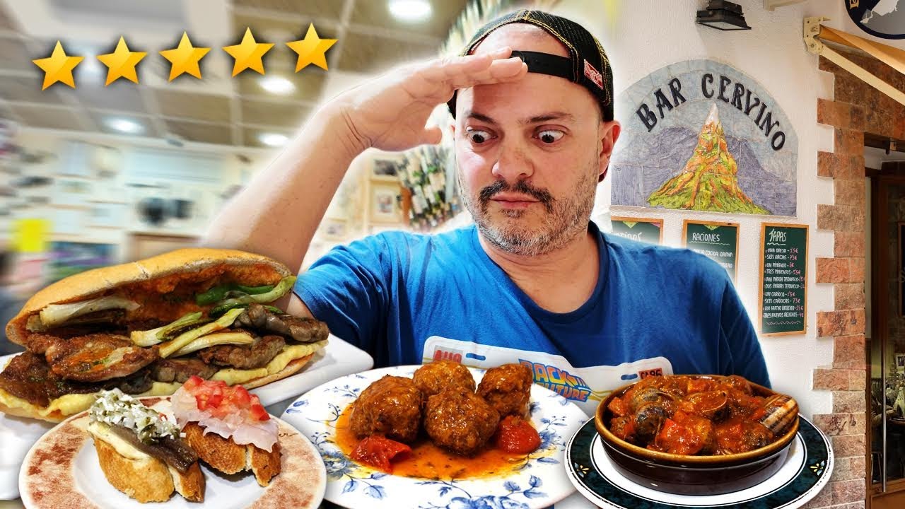 Comiendo muchas TAPAS en BAR MÍTICO DE BARRIO en ZARAGOZA *Más de 50 TAPAS CASERAS 😱*