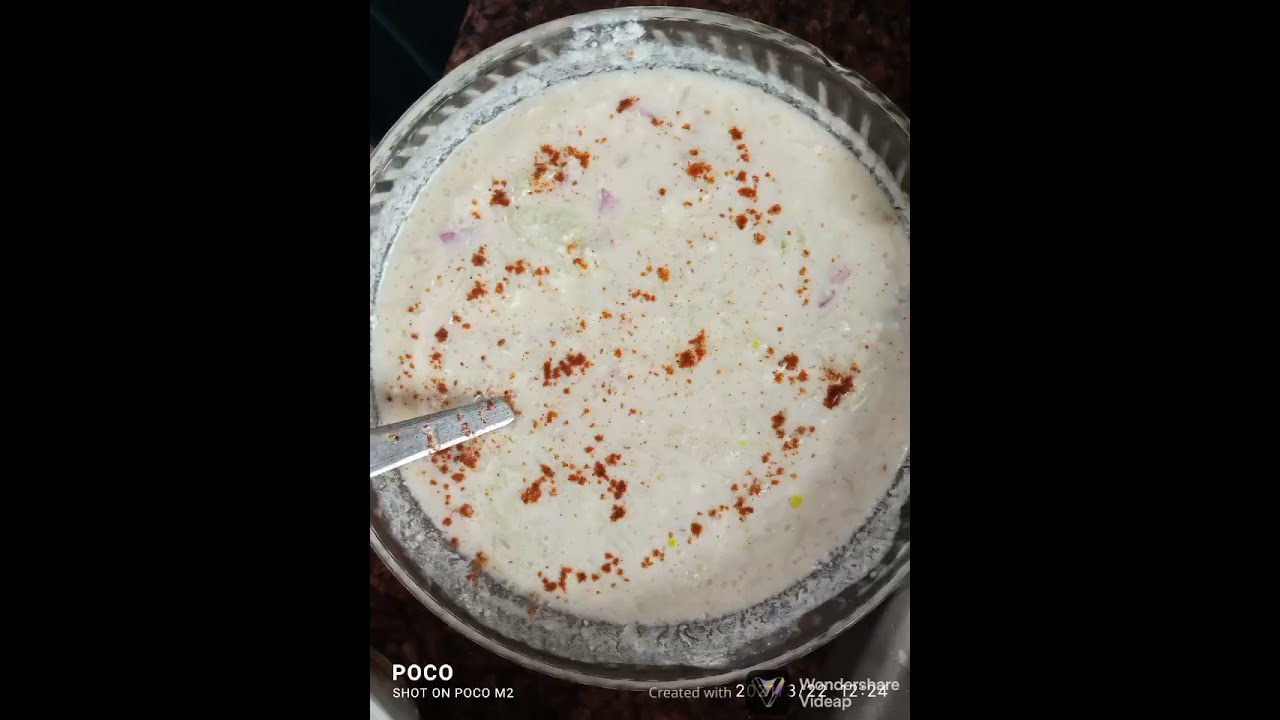 cucumber ratia to serve with biryani #raita recipe | how to make raita in a minute
