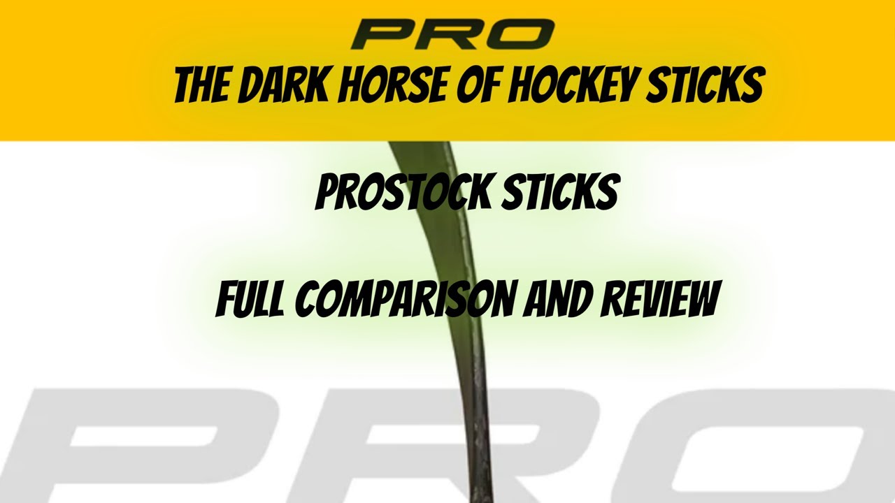 The darkhorse of hockey sticks, Prostock sticks, full comparison.