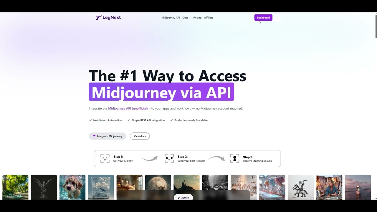 Python SDK Setup for Legnext.ai &mdash; Midjourney API in Minutes!