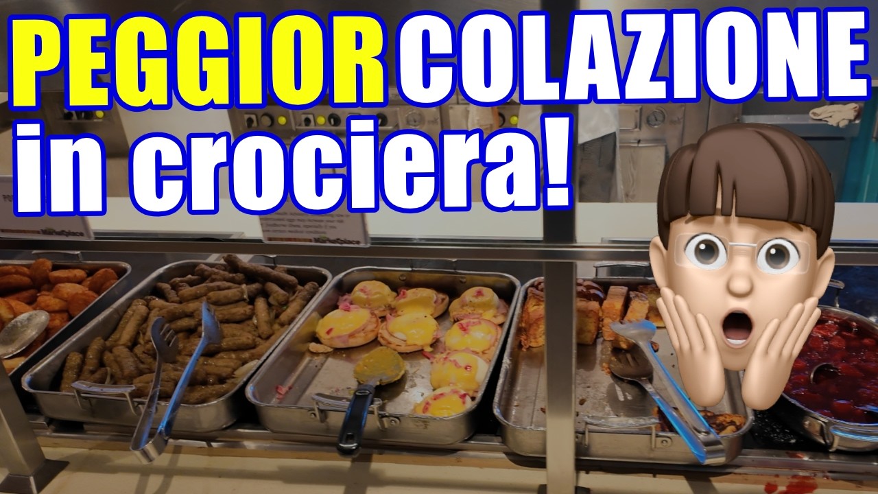 questa COLAZIONE in CROCIERA mi ha DELUSO!