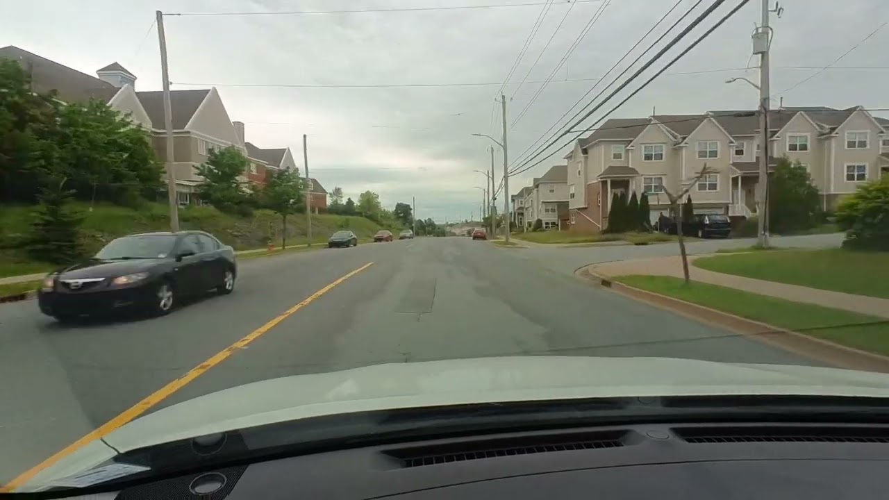 A view of Clayton park drive and parkland drive. Halifax Nova Scotia Canada 🇨🇦