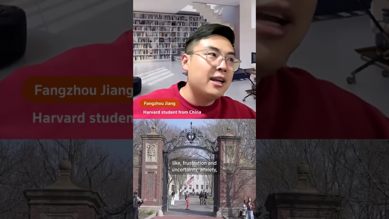 Chinese student 'frustrated' over Trump's Harvard ban