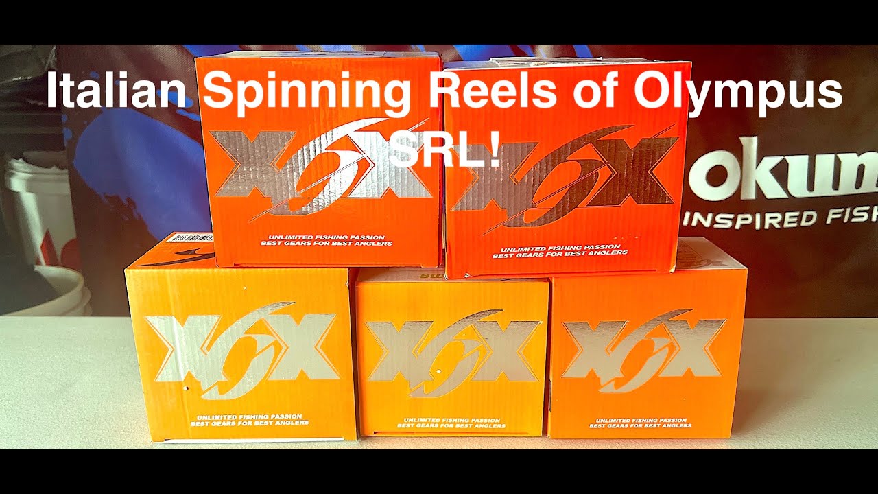 Italian Spinning Reels of Olympus SRL! A 1st For Me!