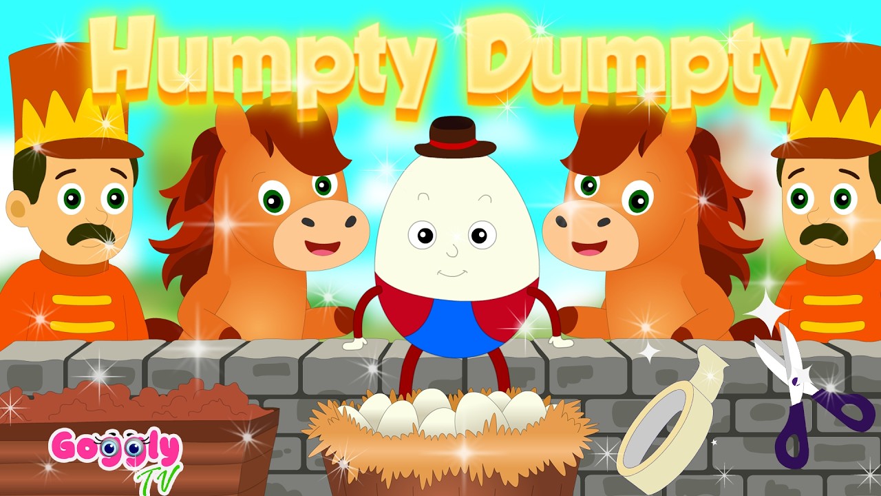 Humpty Dumpty✨ | Popular Kids Rhymes | Toddlers Song | Goggly Tv