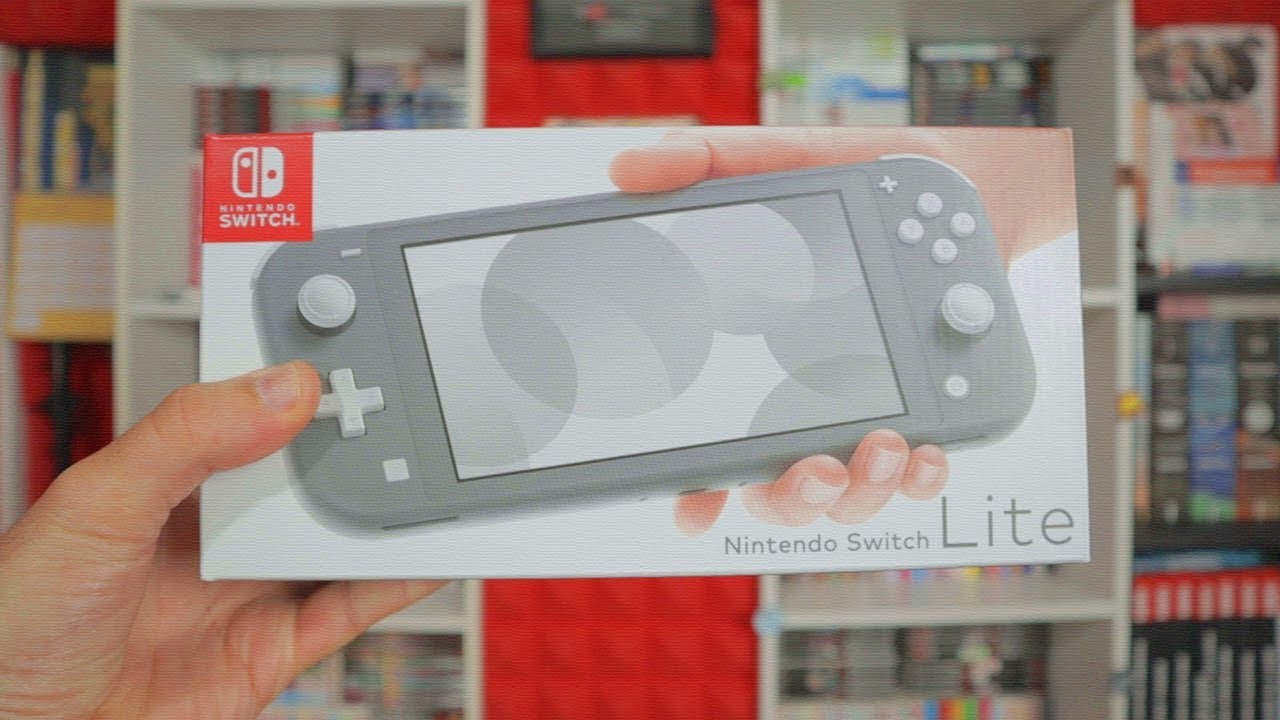 NINTENDO SWITCH LITE UNBOXING!