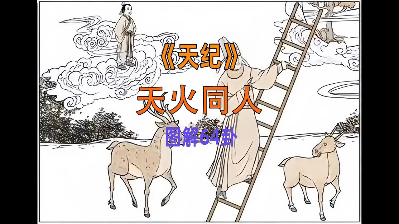 P13 同人卦 同人之道    父居正南：利科甲 天纪-易经-天火同人 天纪字幕版