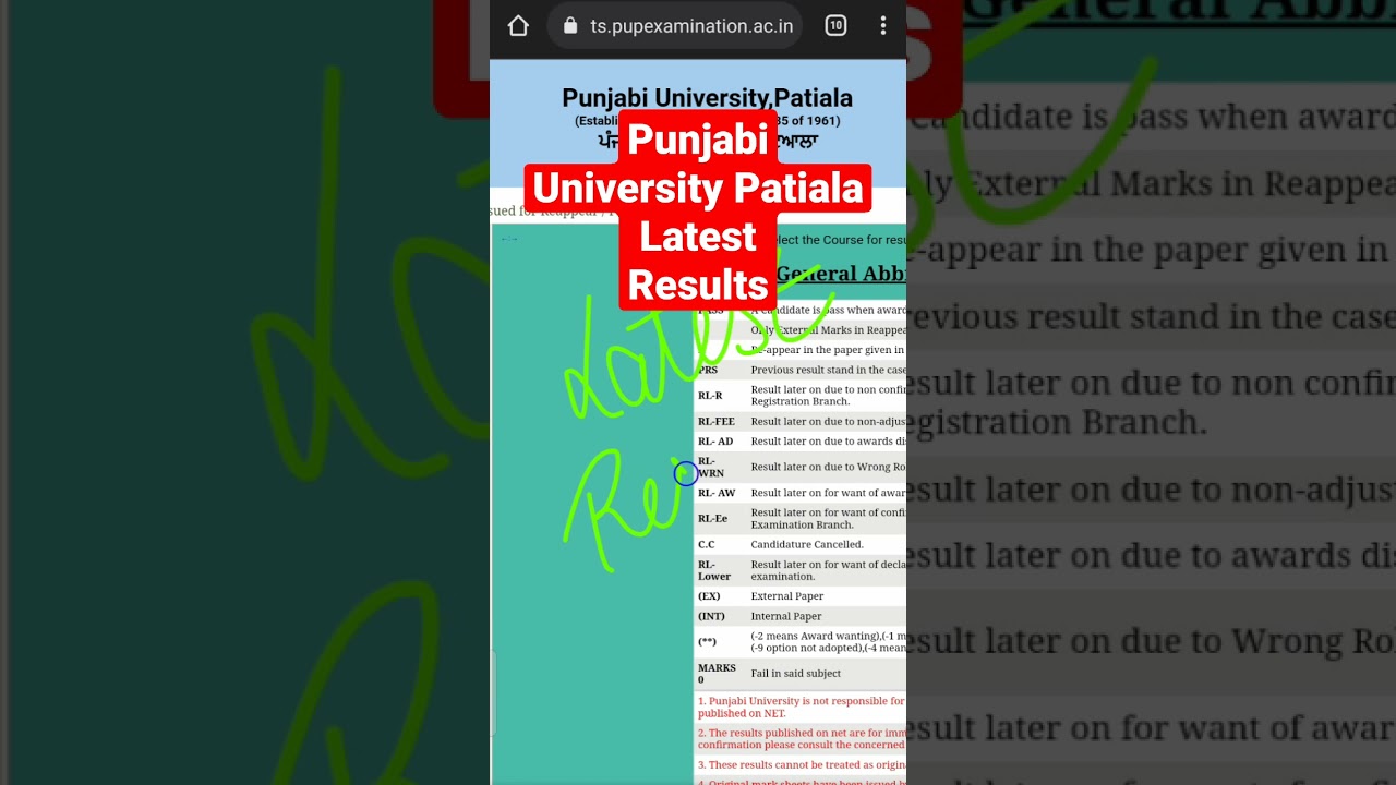 Punjabi University Patiala news today