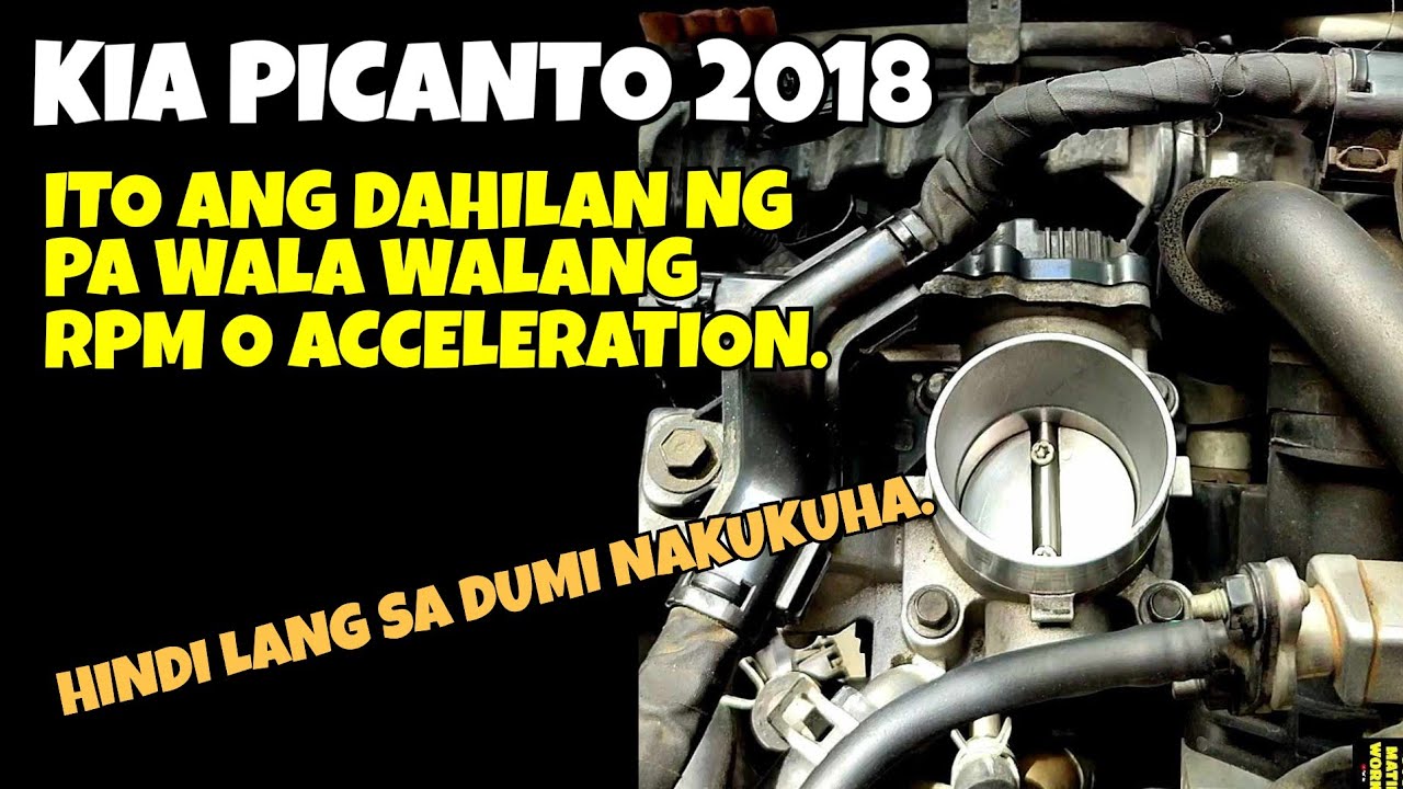 KIA PICANTO 2018 CHECK ENGINE NAWAWALA ANG GALIT NG RPM.