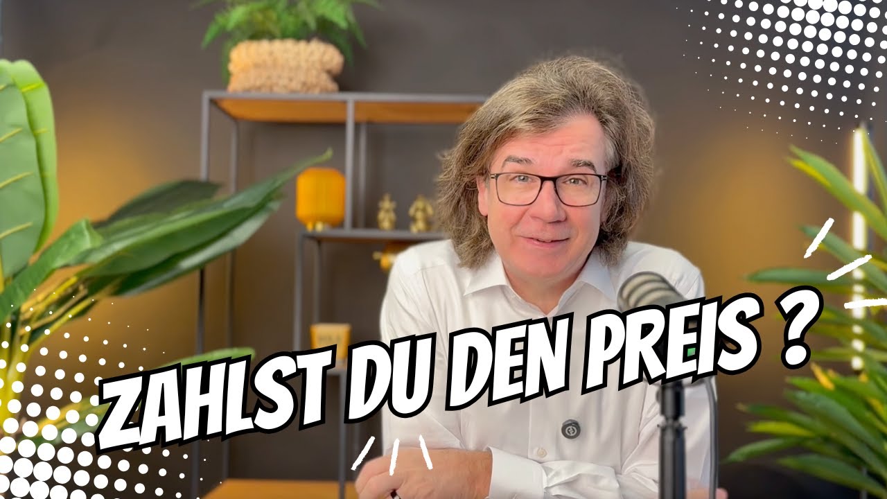 Erfolg hat einen Preis ! Bist Du bereit ihn zu zahlen?