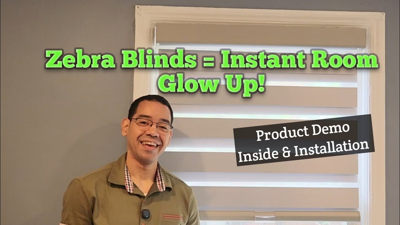 Day & Night Transformation! 😍 Zebra Blinds That WOW!